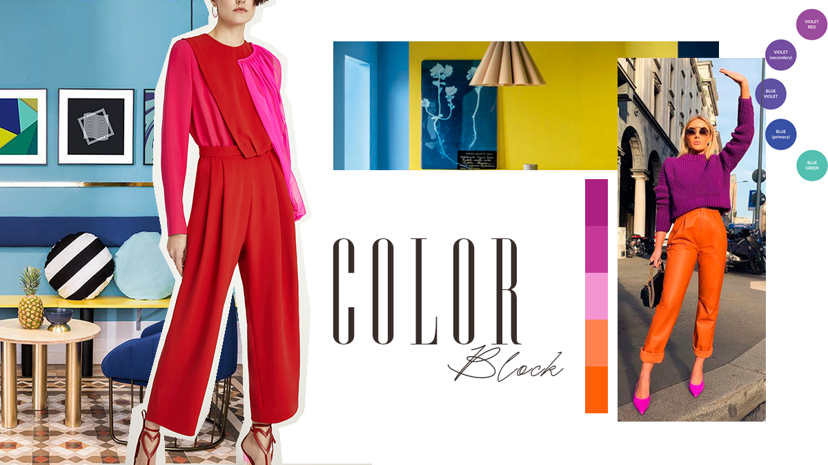 Color Block: A tendência dos tons vibrantes